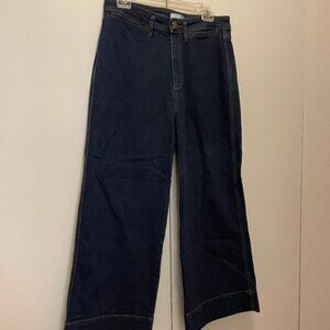 Loft Curvy High Waist Dark Rise Denim‎ stretchy size 28/6